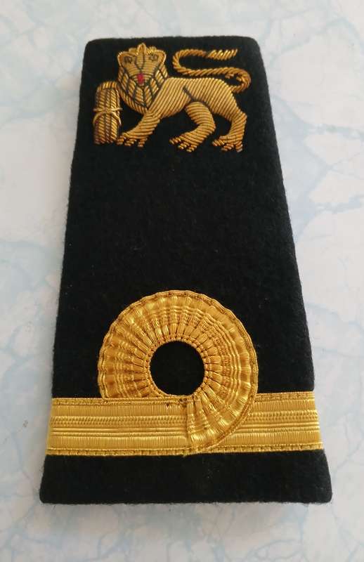 SA Navy Sub-Lieutenant Slip-on Rank
