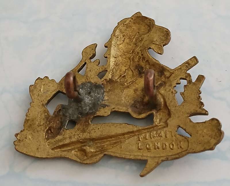 Rhodesia BSAP Helmet Badge