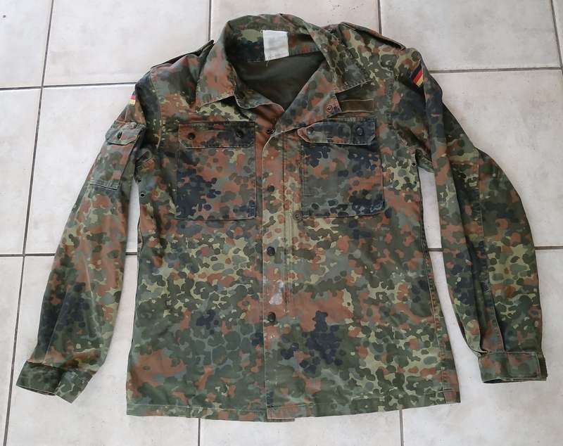 German Flecktarn Camo Jacket