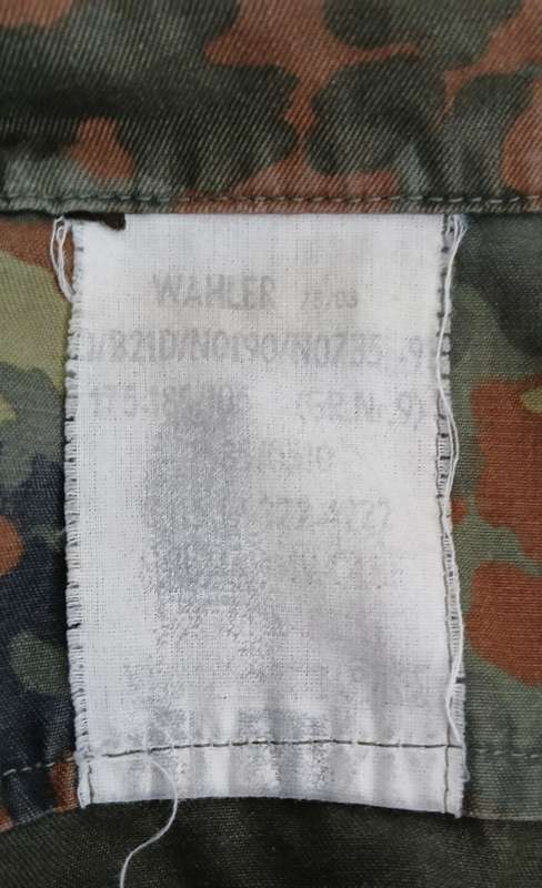 German Flecktarn Camo Jacket