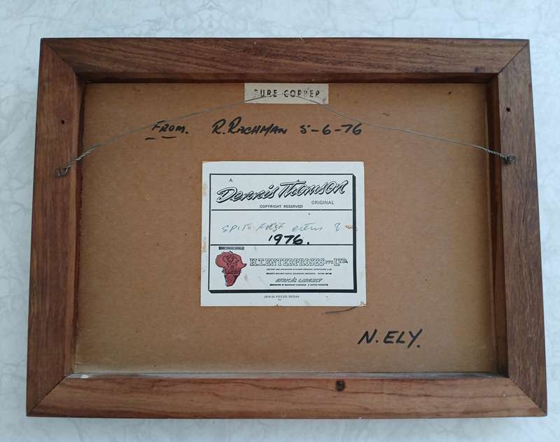 Spitfire Plaque - Rhodesia