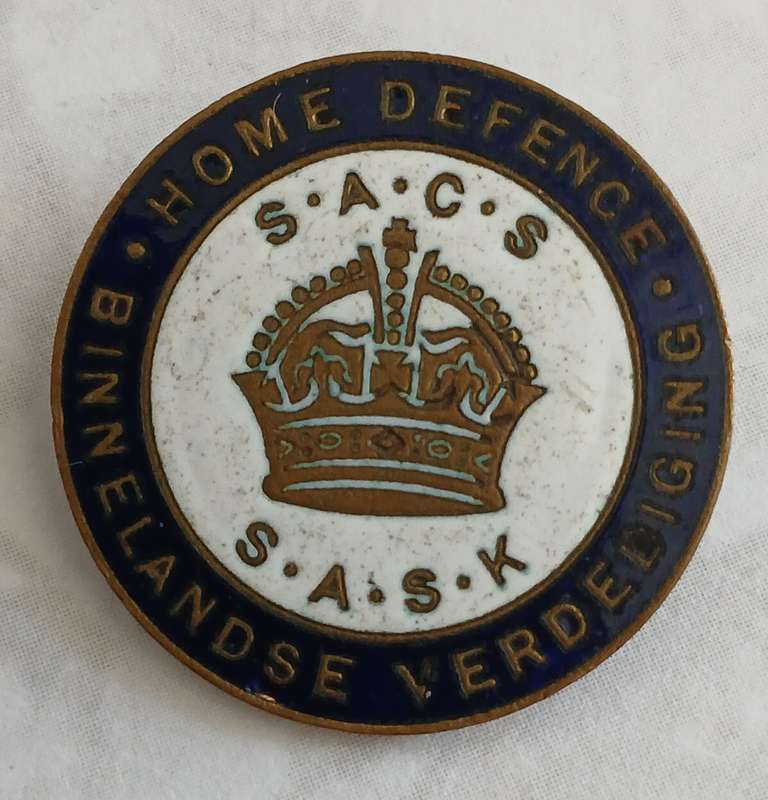 WW2 Era Home Defence Badge - SACS