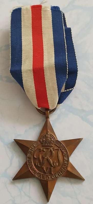 WW2 France & Germany Star - unnamed