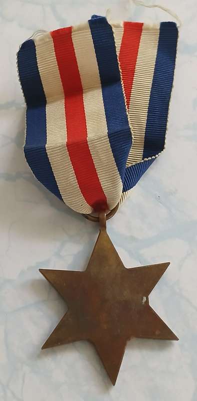 WW2 France & Germany Star - unnamed