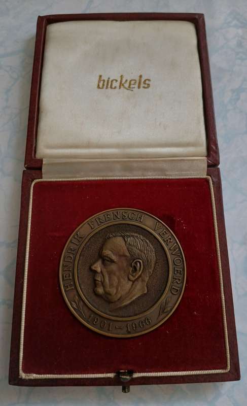Verwoerd - Strijdom Medallion - limited edition