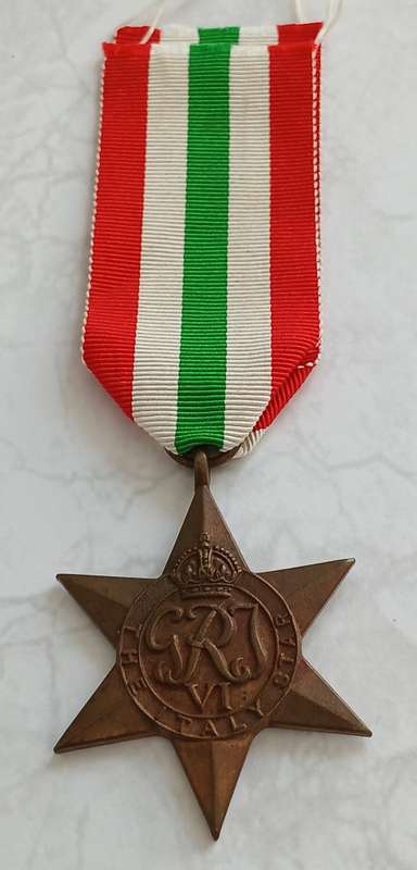 WW2 Era Italy Star