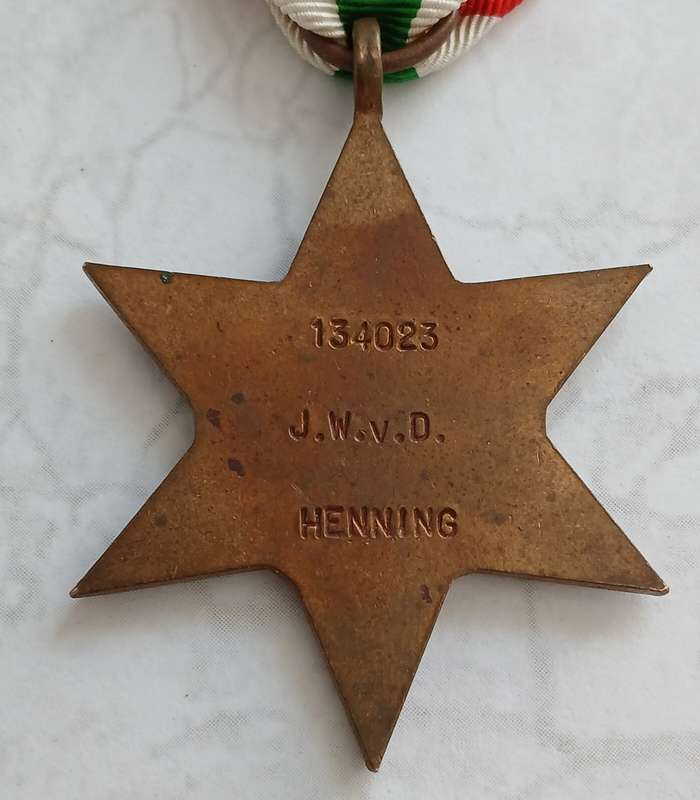 WW2 Era Italy Star