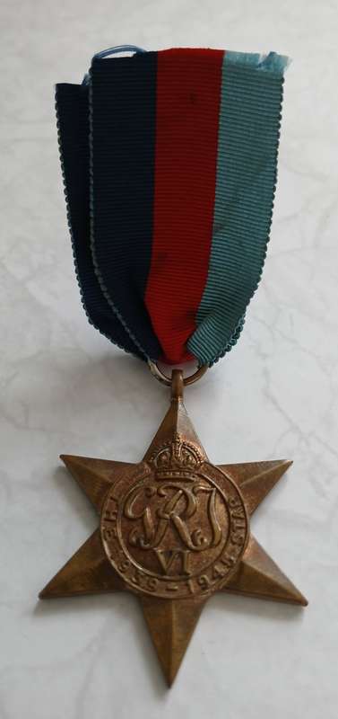 WW2 Era 1939 - 45 Star - M prefix