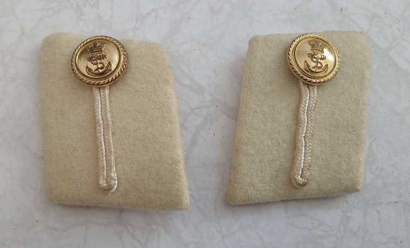 Royal Navy Midshipman's Gorgets