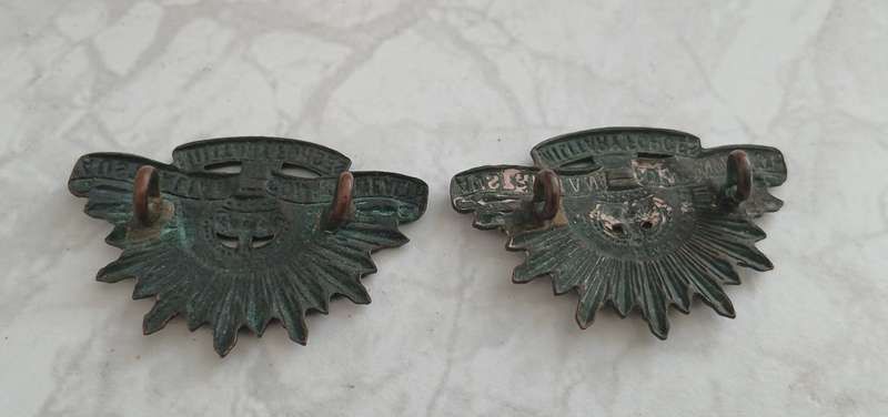Australian Commonwealth Military Forces Collars