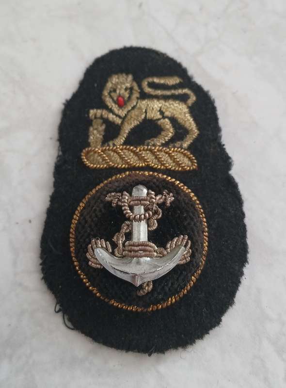 SA Navy Other Ranks Cap Badge