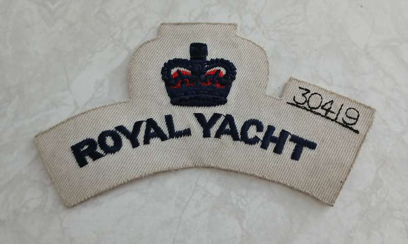 Royal Yacht Cloth Shoulder Title