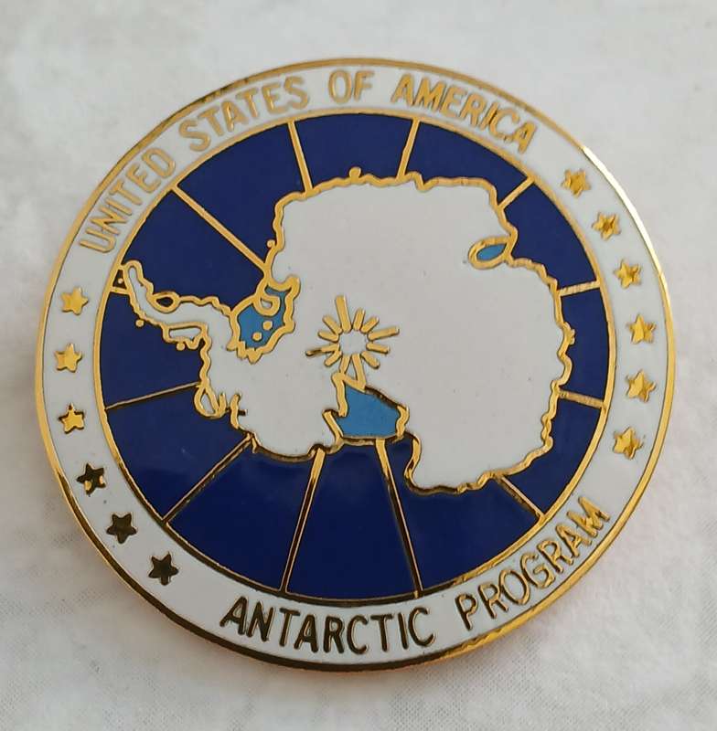United States Antarctic Program Lapel Badge