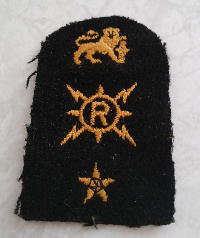 SA Navy CPO/WO Collar
