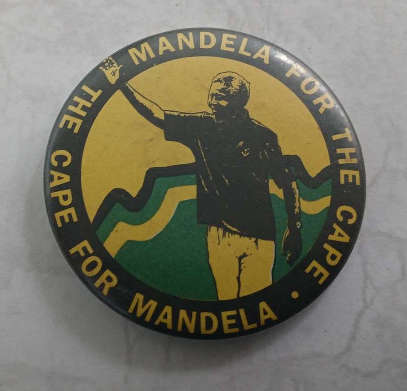 Mandela for the Cape Lapel Badge