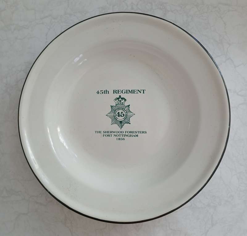 45 Th Regiment Commemorative Plate