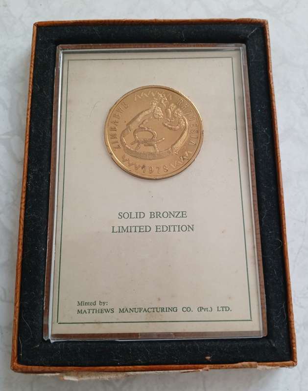 Rhodesian History Medallion Vol.5