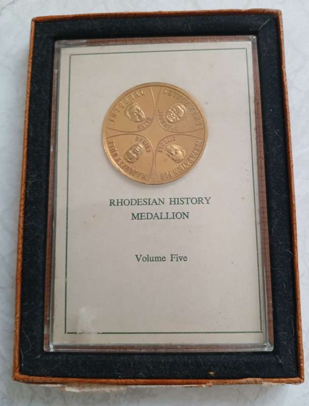 Rhodesian History Medallion Vol.5