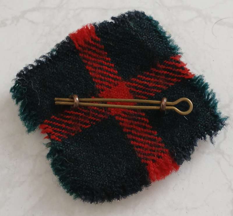 Transvaal Scottish Volunteers Cap & Helmet Badge