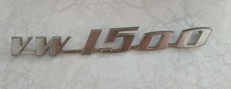 VW 1500 Badge