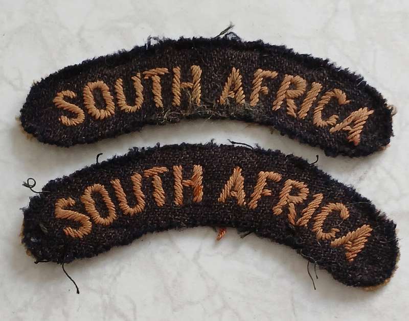 SA Navy Cloth Shoulder Titles