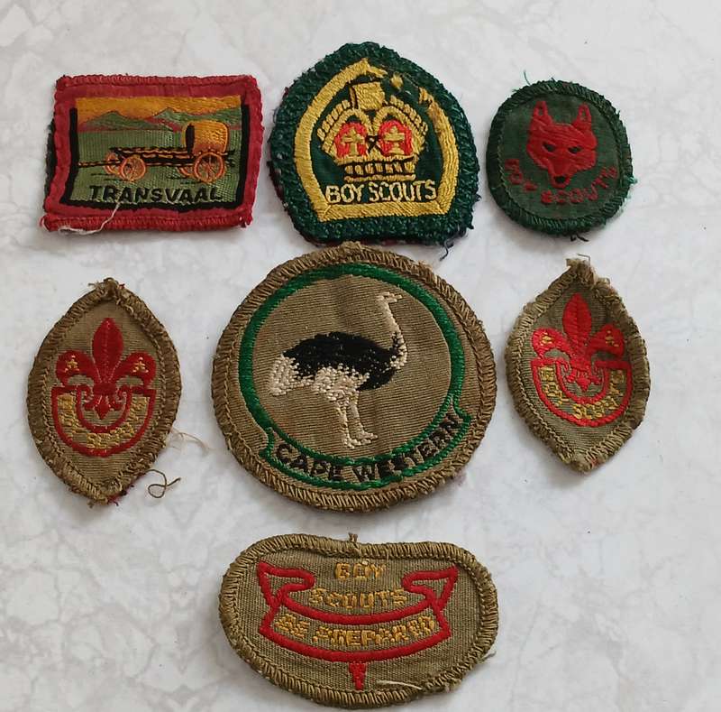 Boy Scout Set Badges