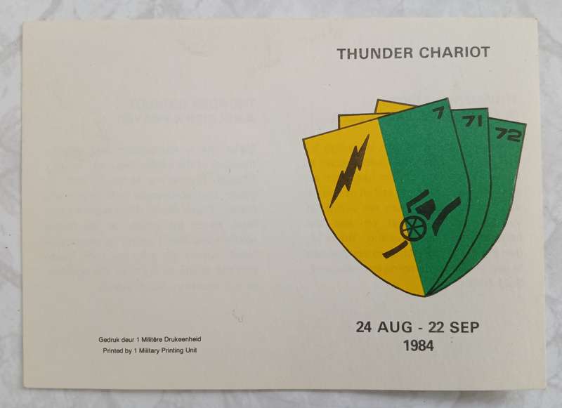 Exercise Thunder Chariot Soldier's Prayer