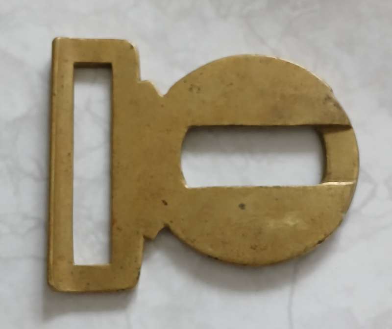 British South Africa Police Buckle - Part of...