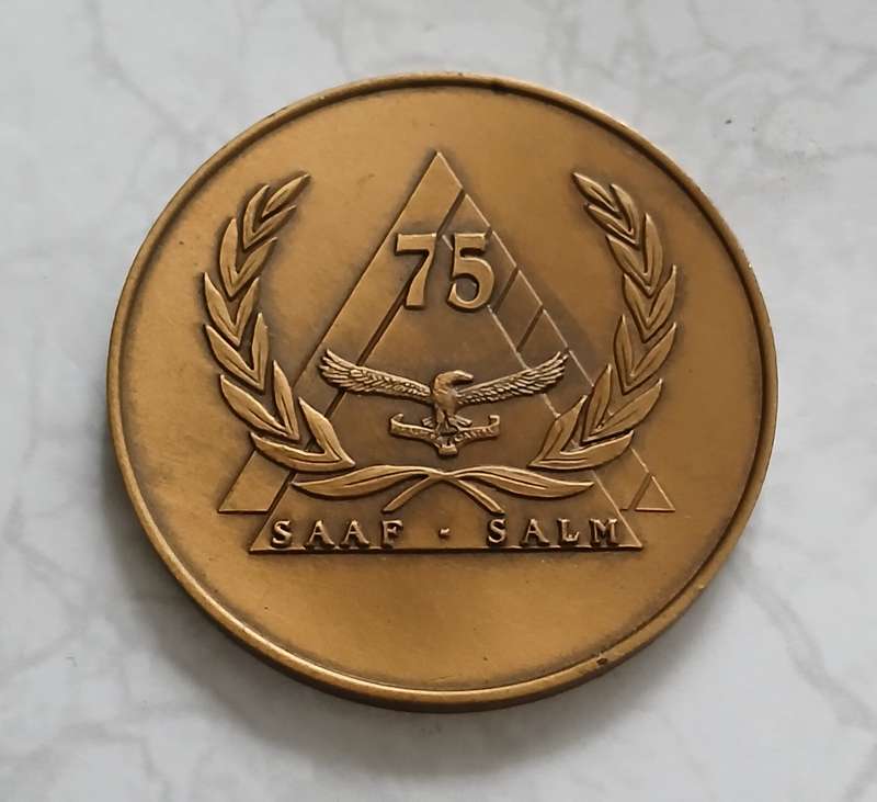 SAAF 75th Anniversary Medallion