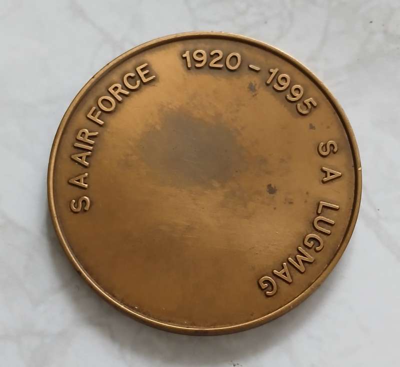 SAAF 75th Anniversary Medallion