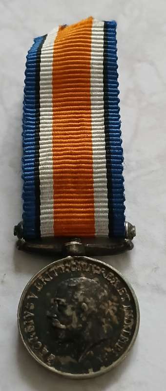 WW1 British War Medal - miniature