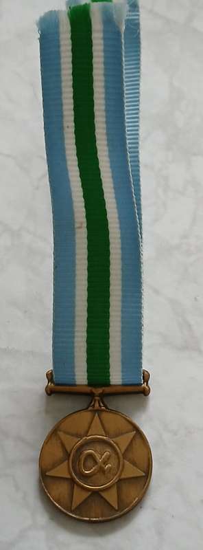 Unitas Medal, miniature.