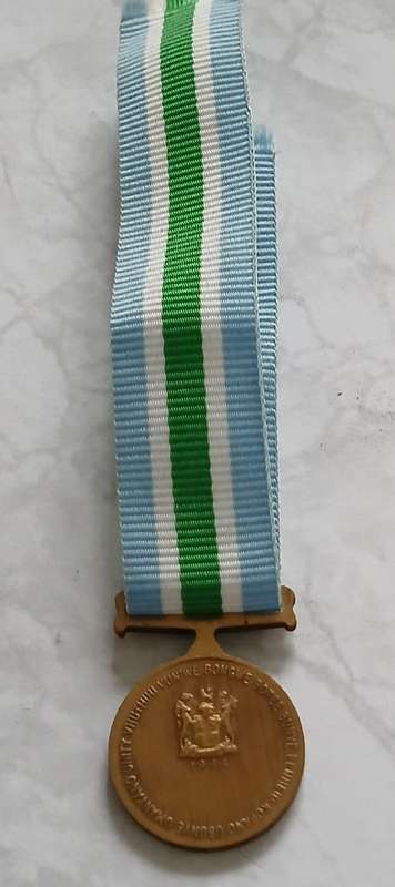 Unitas Medal, miniature.