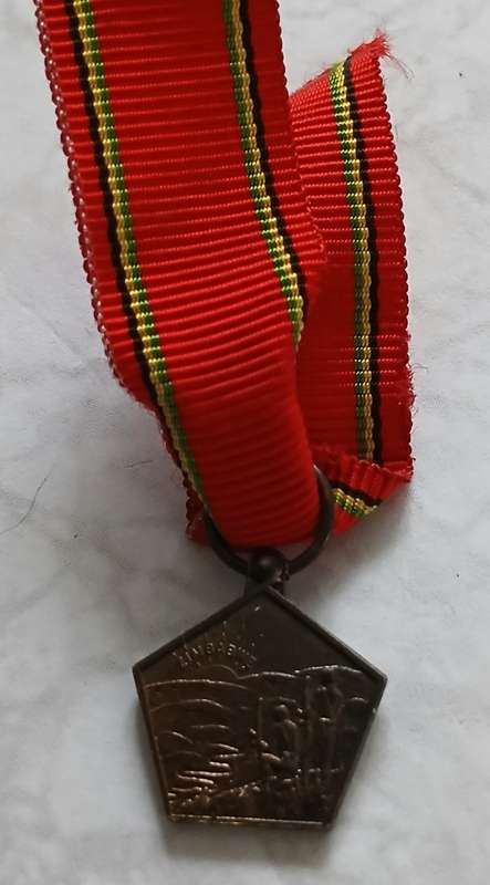 Zimbabwe Liberation Medal - miniature