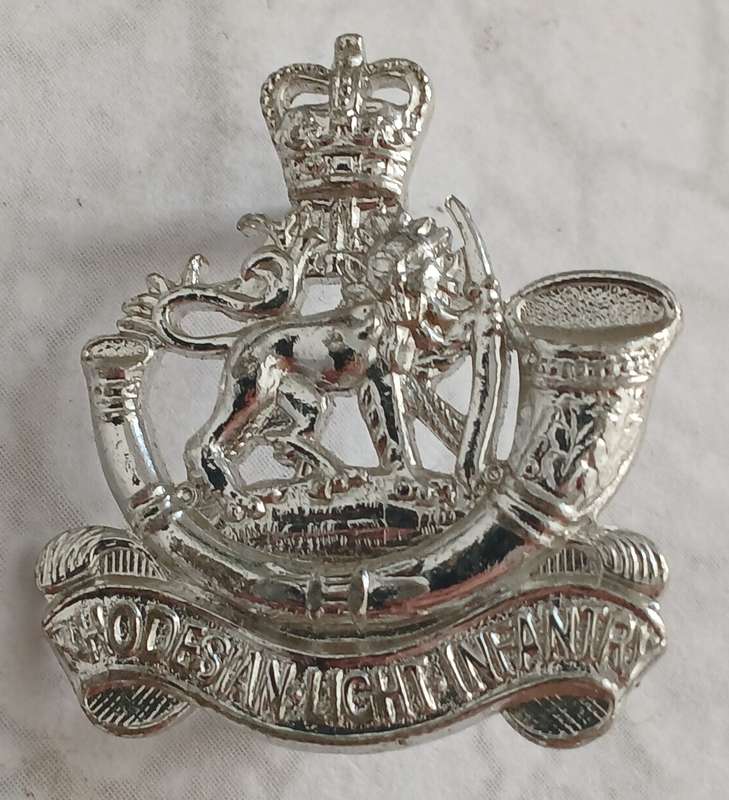 Rhodesian Light Infantry Collar Badge