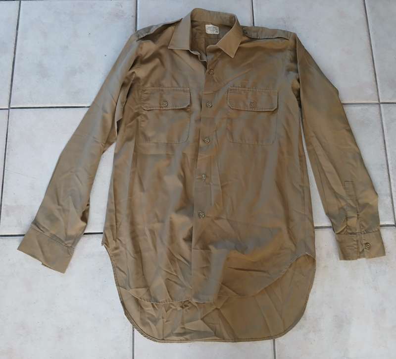 SA Army Khaki Shirt 1960's