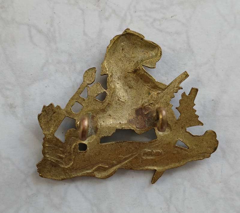 Rhodesia BSAP Helmet Badge