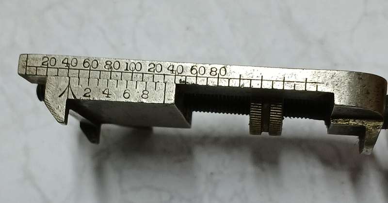 Parkers Improved Vernier Tool for Rifle Sights