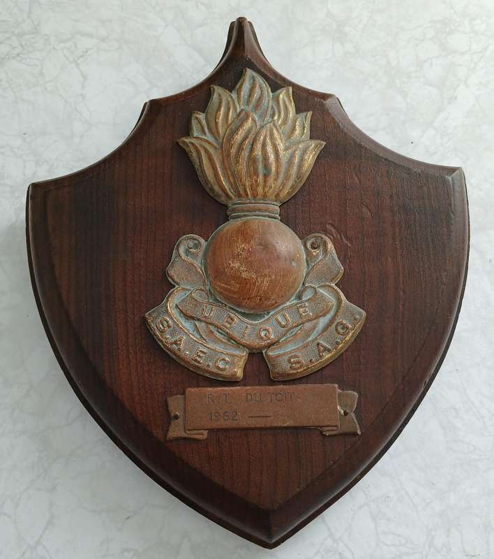 SA Engineer Corps Plaque
