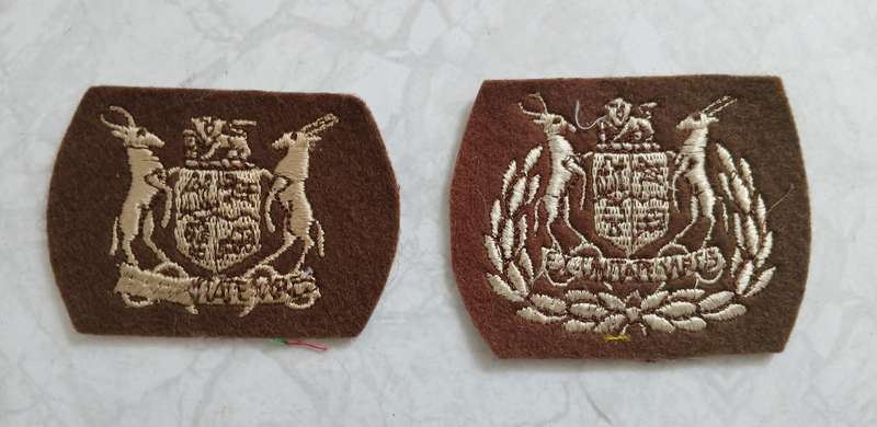 SADF Era Army WO 1 & 2 Rank insignia