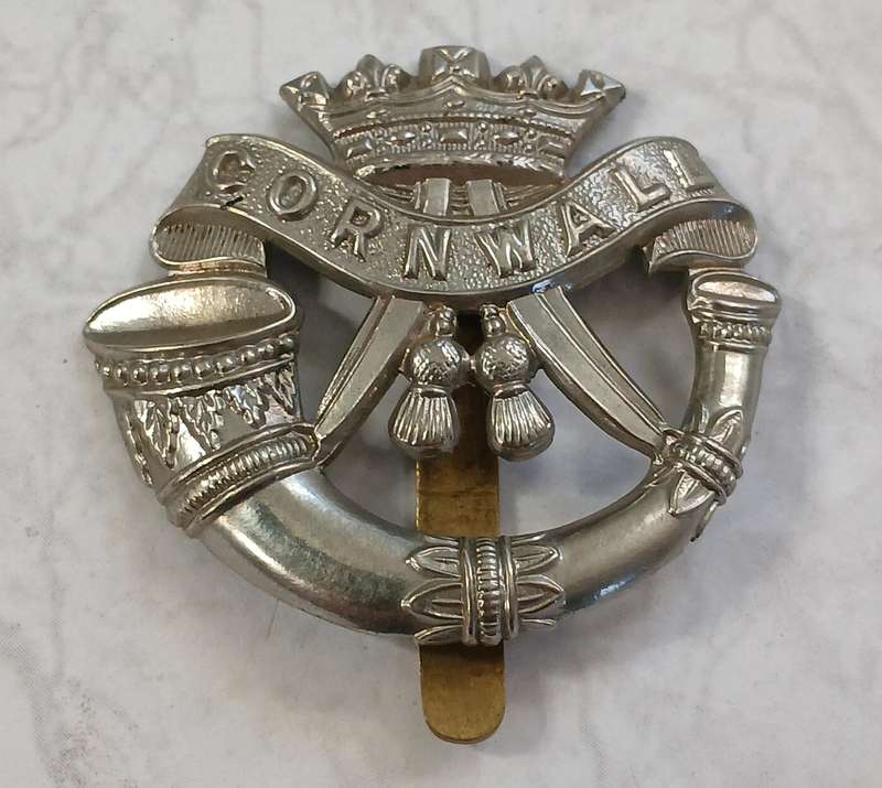 Duke of Cornwall's Light Infantry Cap badge