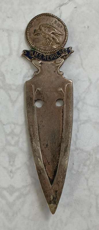 HMS Repulse Bookmark