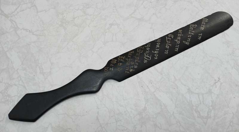 Boer War POW Handcraft - Paper Knife - Ceylon