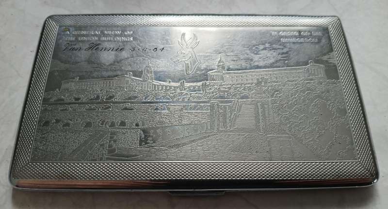 Vintage Cigarette Case 1954