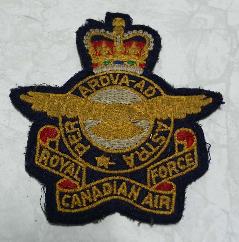 Royal Canadian Air Force Cloth Badge
