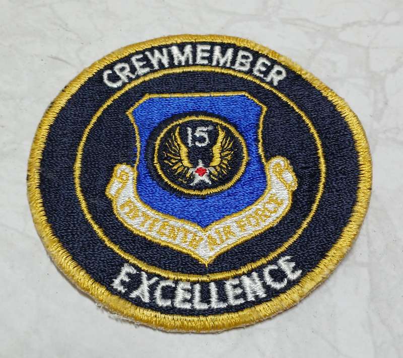 USAAF 15th Air Force Cloth Patch
