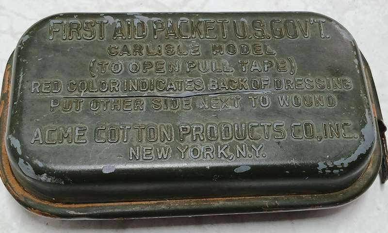 WW2 US Army - First Aid Packet
