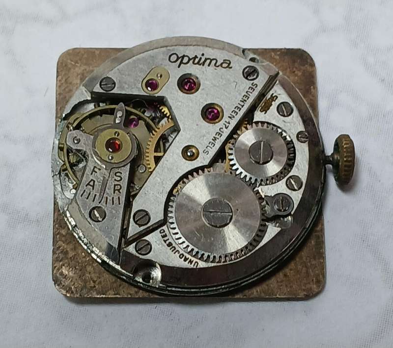 Optima Wrist Watch Movement