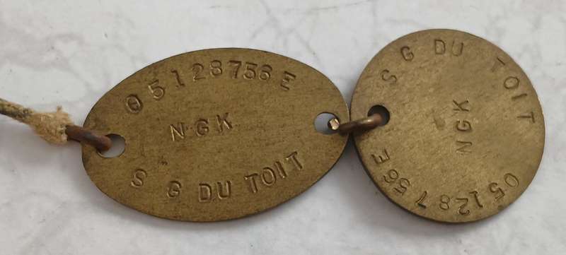 Dog Tags - pair