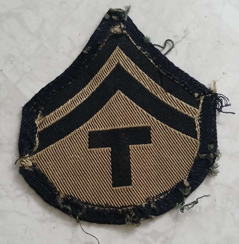 WW2 / Korea US Army Technician 5th Grade Rank Insignia